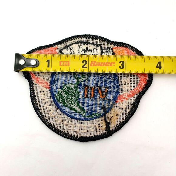 NASA Space Flight Mission Apollo 7 CSM-101 Jacket Vest Sewing Patch Schirra - Picture 4 of 4